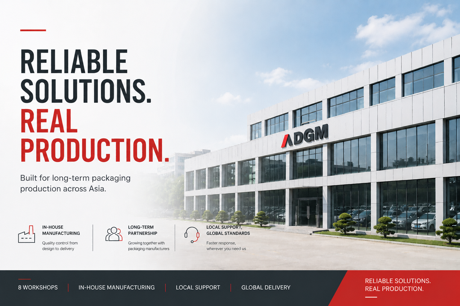 Built for Long-Term Packaging Production Partnerships(1)